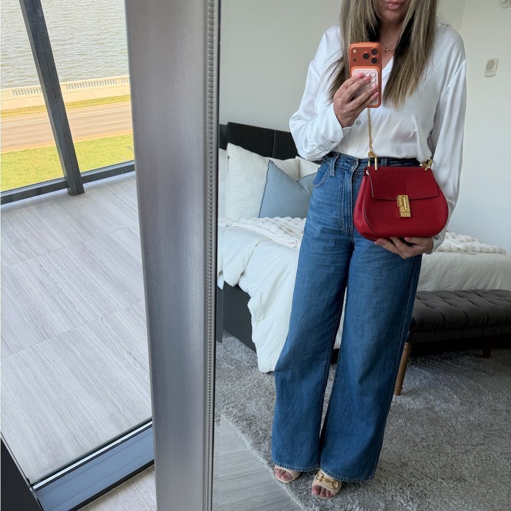 Chloe Red Crossbody bag